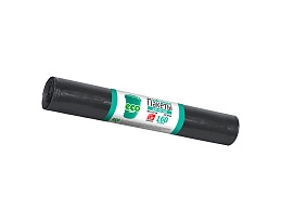 Мешки для мусора 160 л, черные, в рулоне 10 шт., ПВД, 25 мкм, 1100х800 мм, GRIFON, 101-031 в Батайске