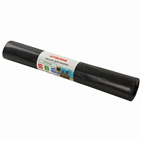 Мешки для мусора 240 л, черные, в рулоне 10 шт., ПВД 50 мкм, 1400х900 мм, LAIMA, 605337 в Батайске