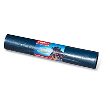 Мешки для мусора 240 л, черные, в рулоне 20 шт., ПВД 35 мкм, 1400х900 мм, PACLAN Big&Strong, 600823 в Батайске
