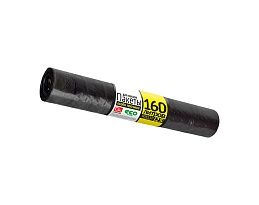 Мешки для мусора 160 л, черные, в рулоне 25 шт., ПВД, 40 мкм, 1100х800 мм, GRIFON, 101-030 в Батайске