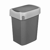 Контейнер для мусора Smart Bin 10 л (серый) 10 серый в Батайске