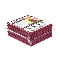 Мешки для мусора 160 л, бордовые, в пачке 10 шт., ПВД, 40 мкм, 900х1100 мм, i-Bag в Батайске