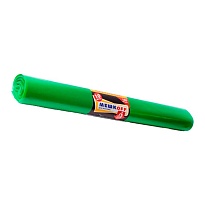 Мешки для мусора 180 л, зеленые, в рулоне 10 шт., ПВД, 50 мкм, 1100х900 мм, МЕШКОFF, 4458 в Батайске